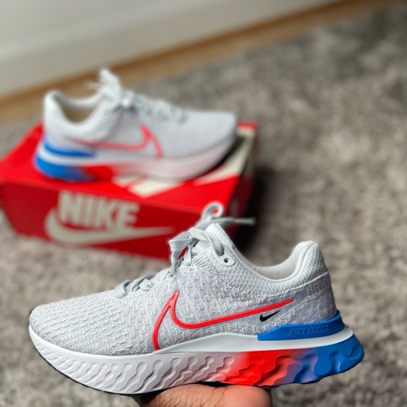 NWOT Nike React Infinity Run Flyknit 3 - Picture 1 of 7